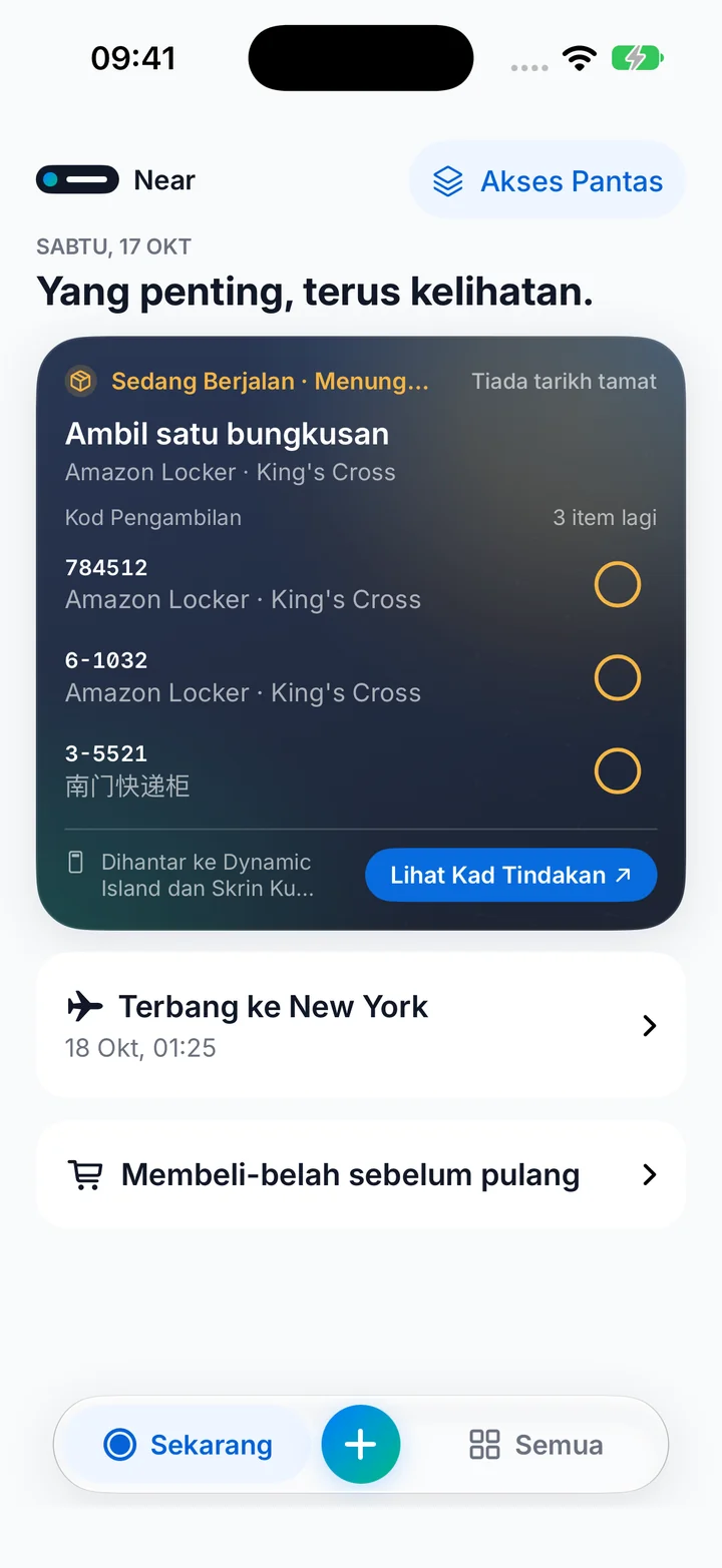 Yang penting, terus kelihatan. · Near 1.1.2