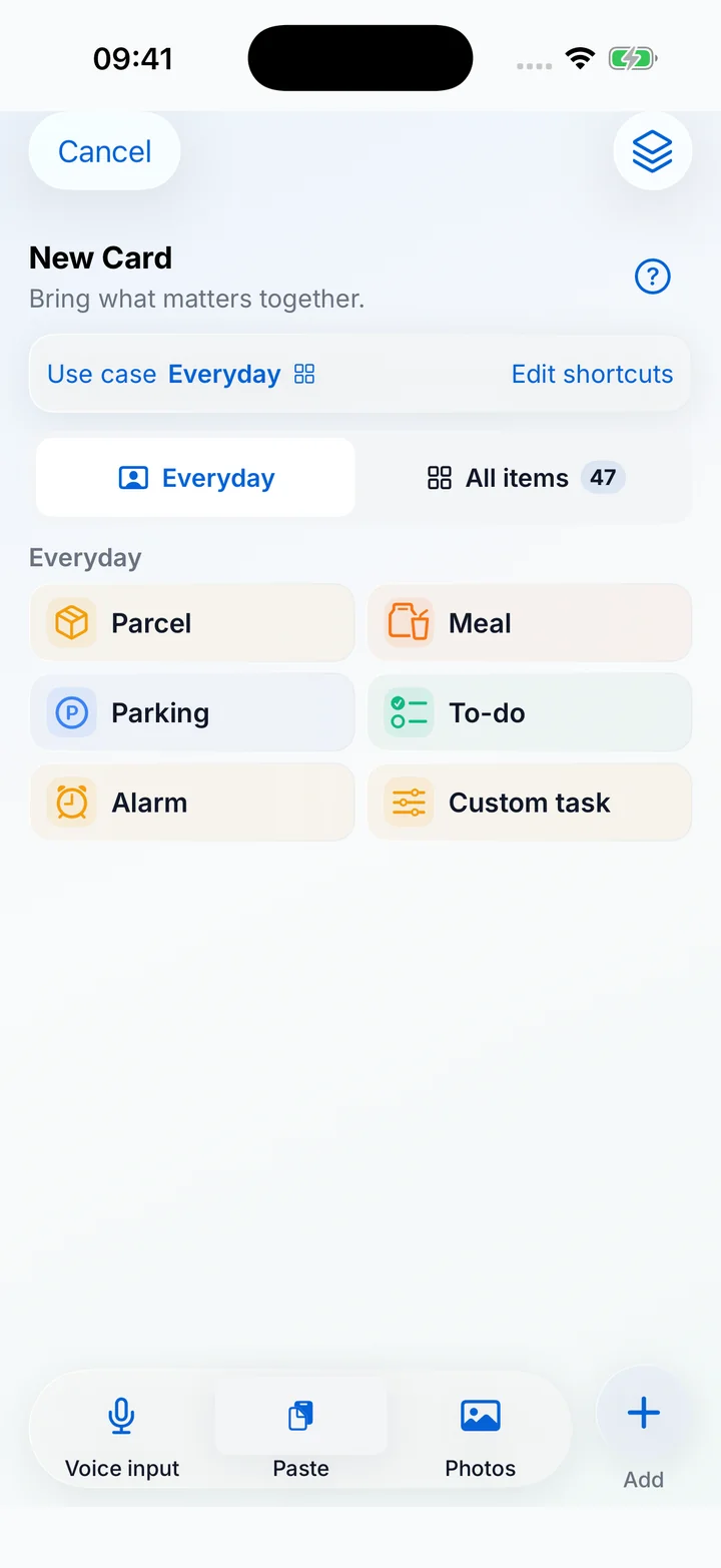 หกวิธีป้อนในเมนูเดียว · Near 1.1.2